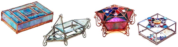 Welcome to our Gallery of Stained Glass Boxes