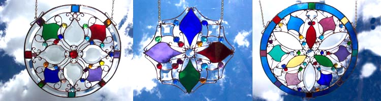 Click to View our Glass Mandalas Gallery at WaterPrisms.com