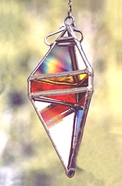 The Hot colors on our Pendant 6 Water Prism 