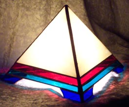 Spirit Light Pyramid Lamp for a brighter light